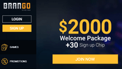 Brango Casino website